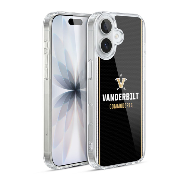 Vanderbilt University Vandy Vanderbilt University Football Jersey Soft Gel Case for Apple iPhone 17
