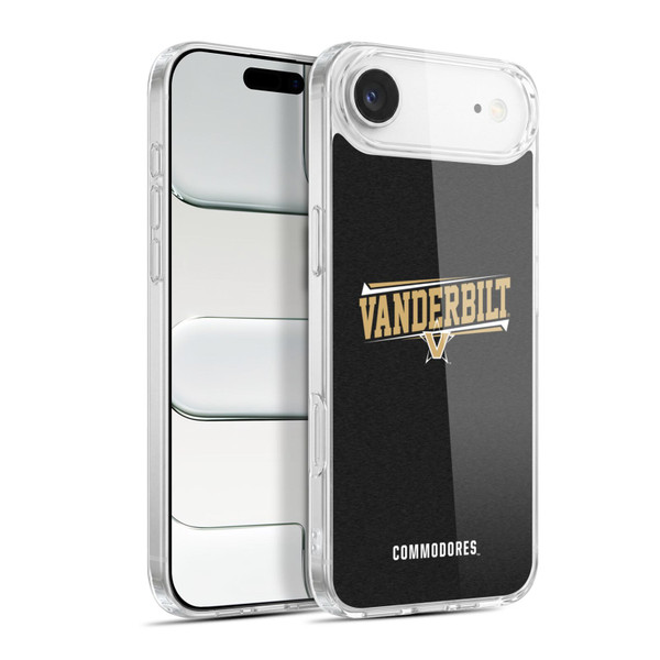 Vanderbilt University Vandy Vanderbilt University Double Bar Soft Gel Case for Apple iPhone 17 Air