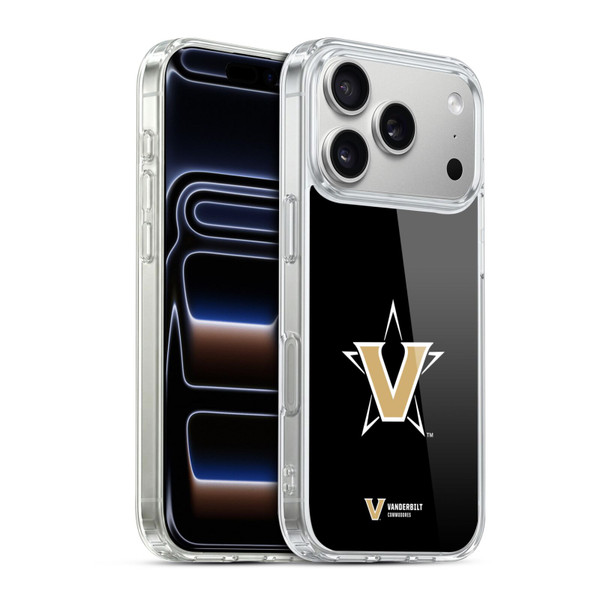 Vanderbilt University Vandy Vanderbilt University Plain Soft Gel Case for Apple iPhone 17 Pro