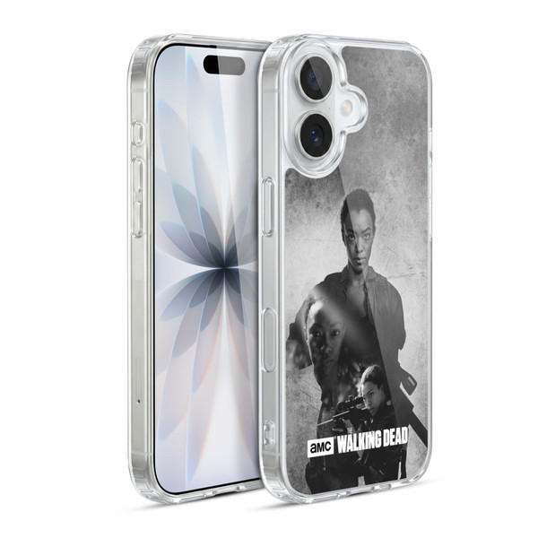 AMC The Walking Dead Double Exposure Sasha Soft Gel Case for Apple iPhone 17