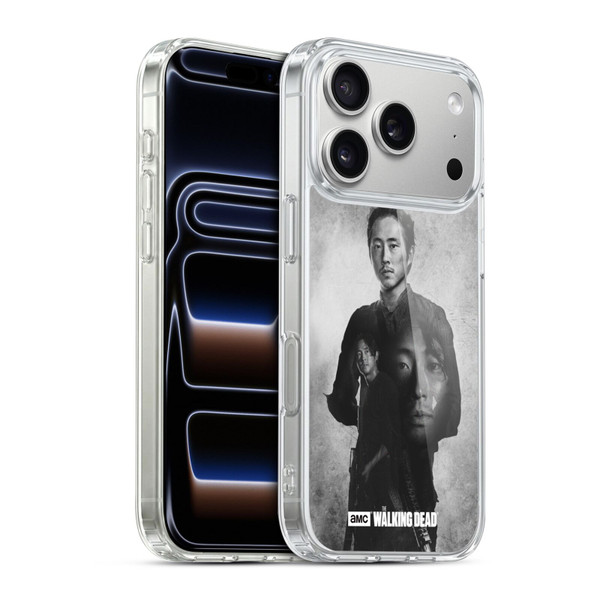 AMC The Walking Dead Double Exposure Glenn Soft Gel Case for Apple iPhone 17 Pro