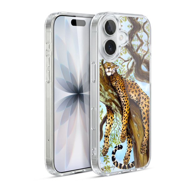 Lisa Sparling Creatures Leopard Soft Gel Case for Apple iPhone 17