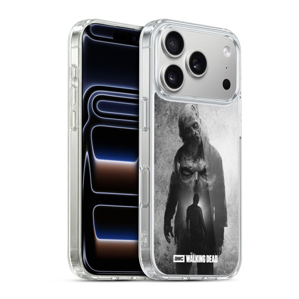 AMC The Walking Dead Double Exposure Walker Soft Gel Case for Apple iPhone 17 Pro