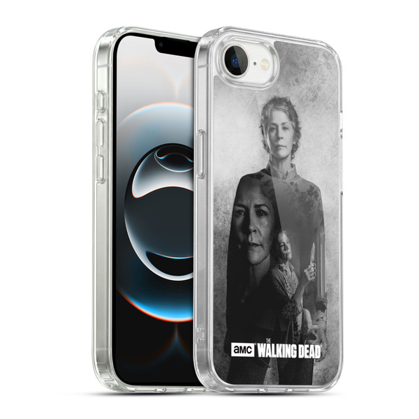 AMC The Walking Dead Double Exposure Carol Soft Gel Case for Apple iPhone 16e / Apple iPhone 17e & MagSafe