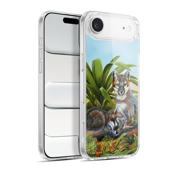 Lisa Sparling Creatures Red Fox Kits Soft Gel Case for Apple iPhone 17 Air
