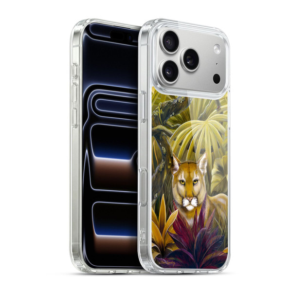 Lisa Sparling Creatures Florida Forest Panther Soft Gel Case for Apple iPhone 17 Pro Max