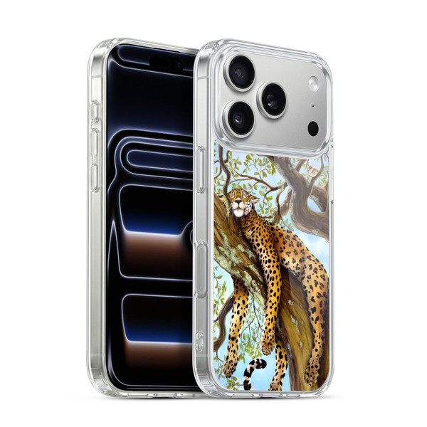 Lisa Sparling Creatures Leopard Soft Gel Case for Apple iPhone 17 Pro