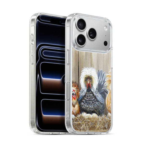 Lisa Sparling Creatures Wicked Chickens Soft Gel Case for Apple iPhone 17 Pro
