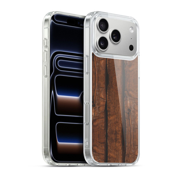 PLdesign Wood And Rust Prints Rustic Brown Old Wood Soft Gel Case for Apple iPhone 17 Pro Max