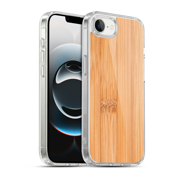 PLdesign Wood And Rust Prints Light Brown Bamboo Soft Gel Case for Apple iPhone 16e / Apple iPhone 17e & MagSafe