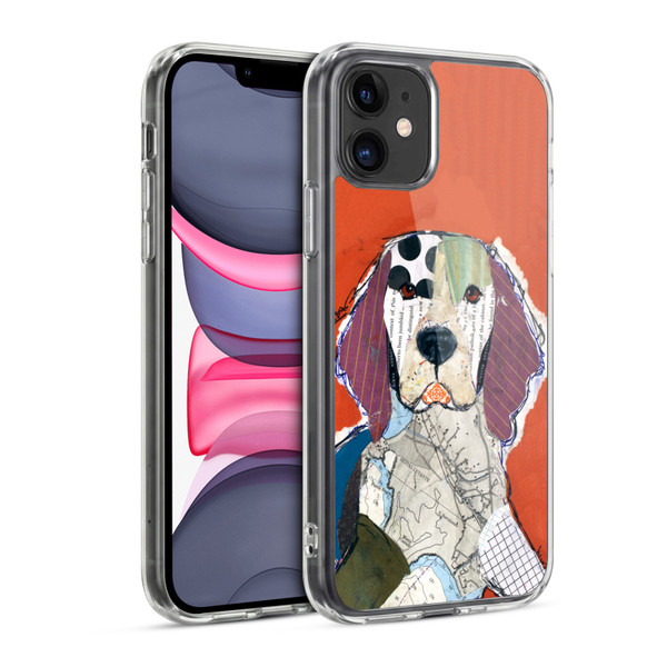 Michel Keck Dogs 2 Welsh Springer Spaniel Soft Gel Case for Apple iPhone 11