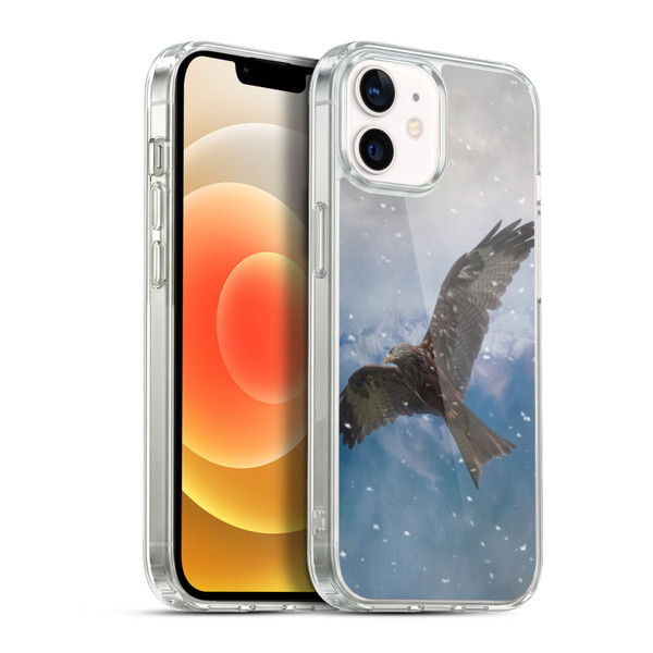 Simone Gatterwe Animals Flying Eagle Soft Gel Case for Apple iPhone 12 / iPhone 12 Pro & MagSafe