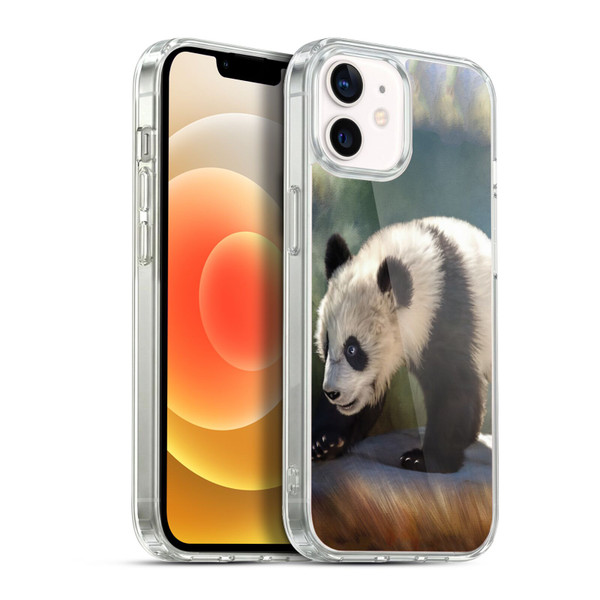 Simone Gatterwe Animals Panda Bear Soft Gel Case for Apple iPhone 12 / iPhone 12 Pro & MagSafe
