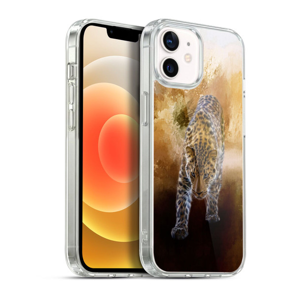 Simone Gatterwe Animals Russian Amur Leopard Soft Gel Case for Apple iPhone 12 / iPhone 12 Pro & MagSafe