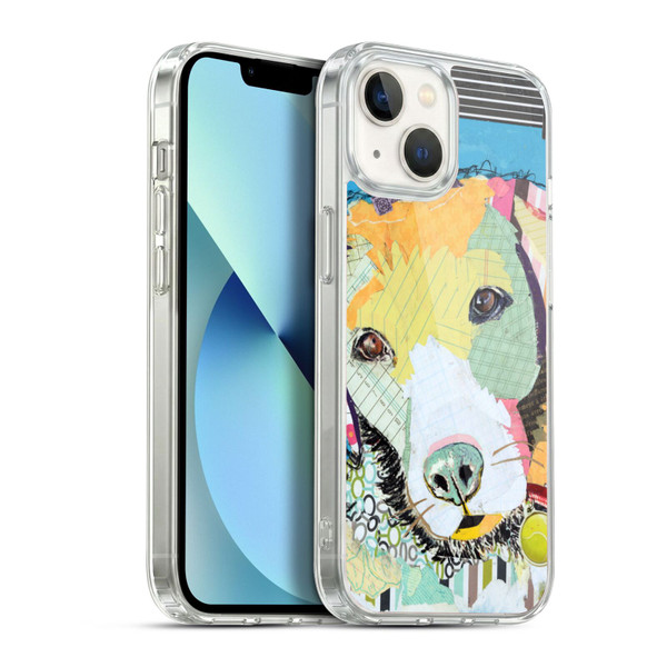 Michel Keck Dogs 2 Labrador Soft Gel Case for Apple iPhone 13
