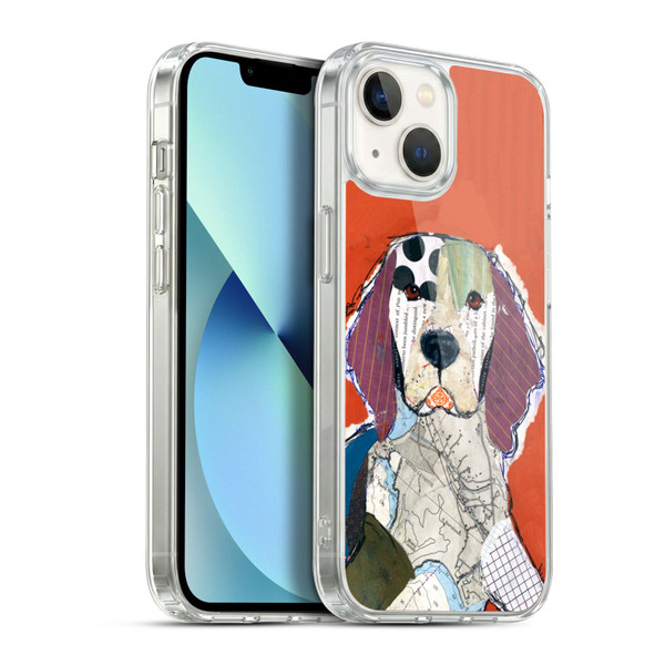 Michel Keck Dogs 2 Welsh Springer Spaniel Soft Gel Case for Apple iPhone 13