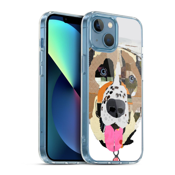 Michel Keck Dogs 2 Anatolian Shepherd 2 Soft Gel Case for Apple iPhone 13 Mini & MagSafe