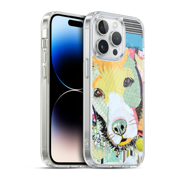 Michel Keck Dogs 2 Labrador Soft Gel Case for Apple iPhone 13 Pro & MagSafe