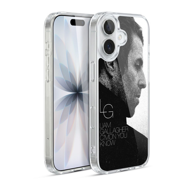 Liam Gallagher Graphics C'mon You Know Album Soft Gel Case for Apple iPhone 17