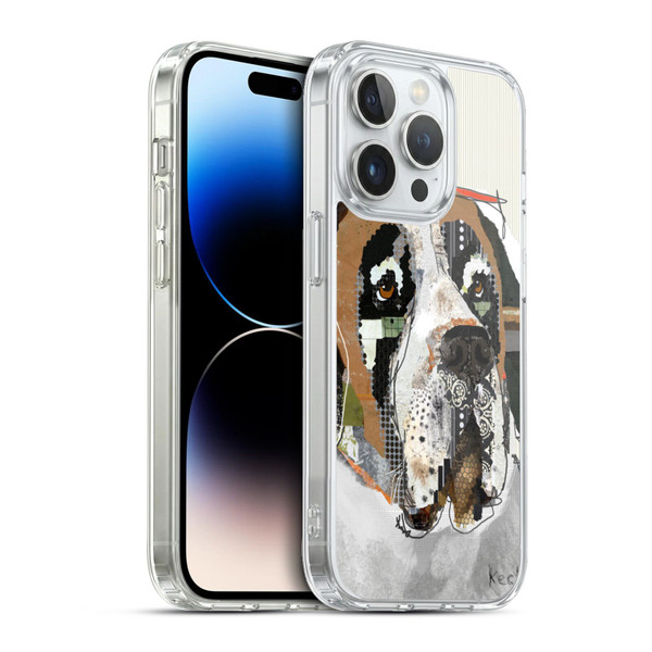 Michel Keck Dogs 2 Saint Bernard Soft Gel Case for Apple iPhone 13 Pro & MagSafe