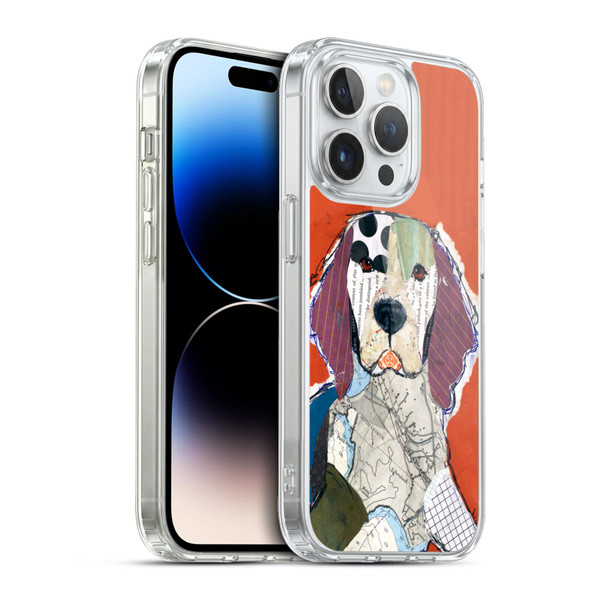 Michel Keck Dogs 2 Welsh Springer Spaniel Soft Gel Case for Apple iPhone 13 Pro & MagSafe