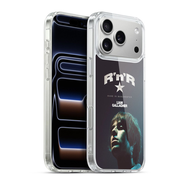 Liam Gallagher Graphics R 'N' R Star Soft Gel Case for Apple iPhone 17 Pro Max