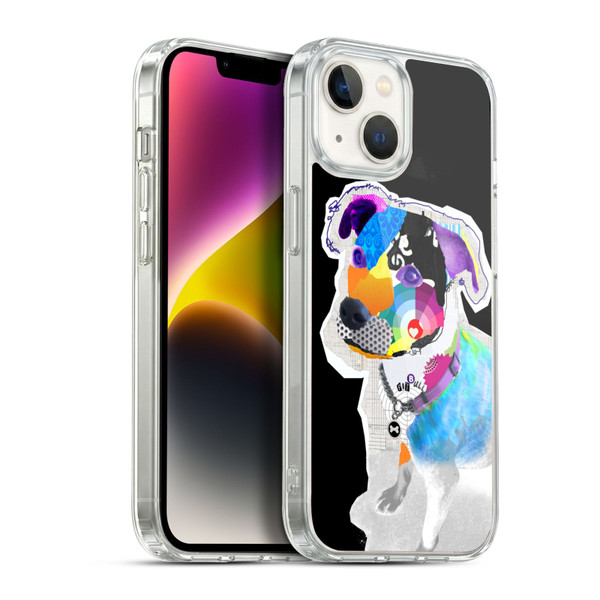 Michel Keck Dogs 2 Pitbull Soft Gel Case for Apple iPhone 14
