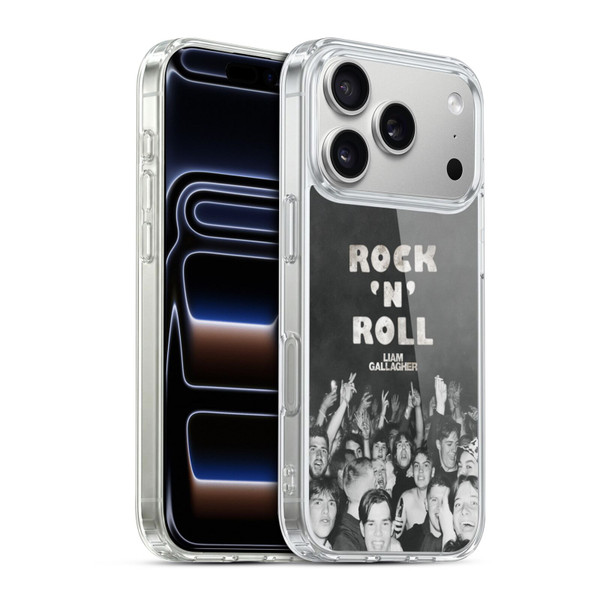 Liam Gallagher Graphics Album Cover Soft Gel Case for Apple iPhone 17 Pro