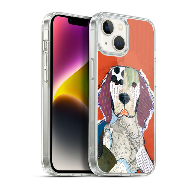 Michel Keck Dogs 2 Welsh Springer Spaniel Soft Gel Case for Apple iPhone 14