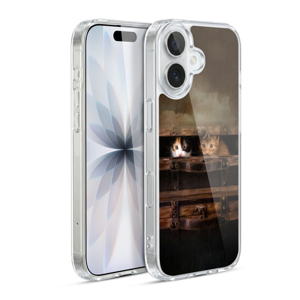 Simone Gatterwe Animals Little Cute Kitten Soft Gel Case for Apple iPhone 17