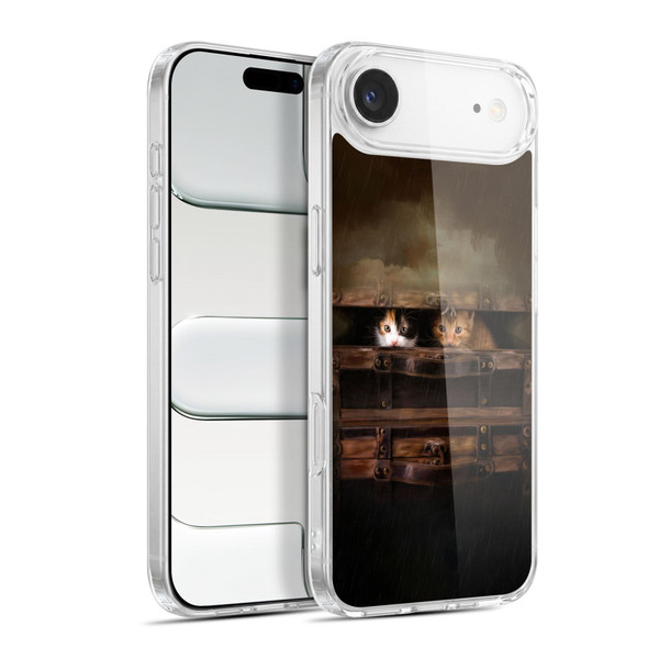 Simone Gatterwe Animals Little Cute Kitten Soft Gel Case for Apple iPhone 17 Air
