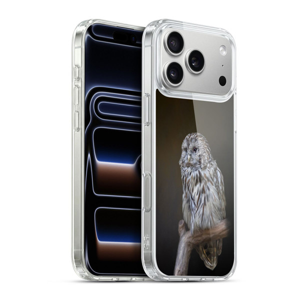 Simone Gatterwe Animals Lovely Cute Owl Soft Gel Case for Apple iPhone 17 Pro Max
