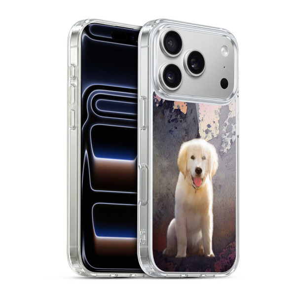 Simone Gatterwe Animals Golden Retriever Soft Gel Case for Apple iPhone 17 Pro