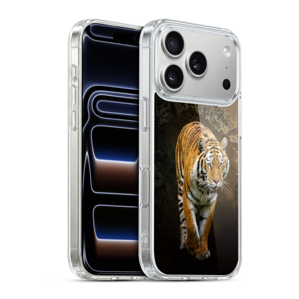 Simone Gatterwe Animals Siberian Tiger Soft Gel Case for Apple iPhone 17 Pro