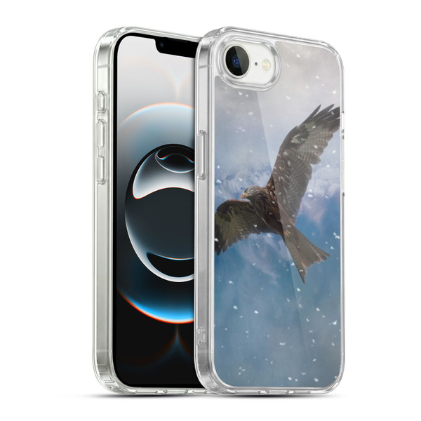 Simone Gatterwe Animals Flying Eagle Soft Gel Case for Apple iPhone 16e / Apple iPhone 17e & MagSafe