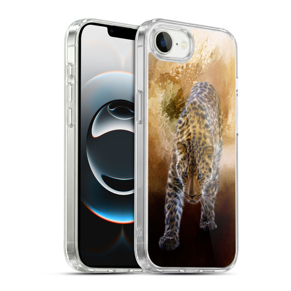 Simone Gatterwe Animals Russian Amur Leopard Soft Gel Case for Apple iPhone 16e / Apple iPhone 17e & MagSafe