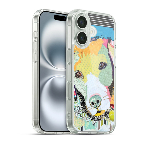 Michel Keck Dogs 2 Labrador Soft Gel Case for Apple iPhone 16 & MagSafe