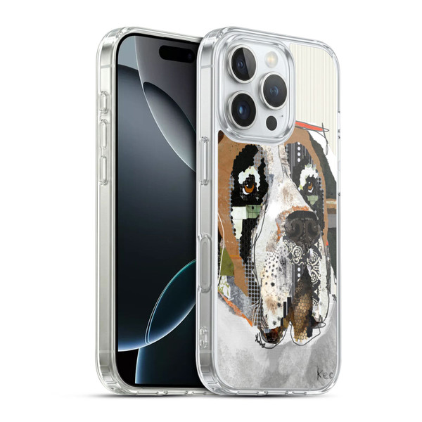 Michel Keck Dogs 2 Saint Bernard Soft Gel Case for Apple iPhone 16 Pro & MagSafe