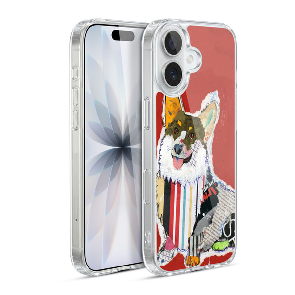 Michel Keck Dogs 2 Corgi Soft Gel Case for Apple iPhone 17