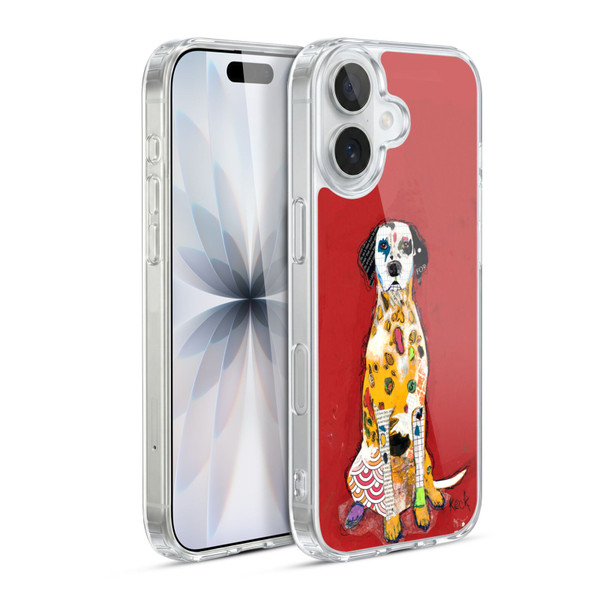 Michel Keck Dogs 2 Dalmatian Soft Gel Case for Apple iPhone 17