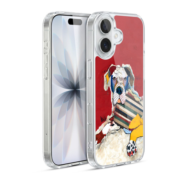 Michel Keck Dogs 2 Great Dane Soft Gel Case for Apple iPhone 17