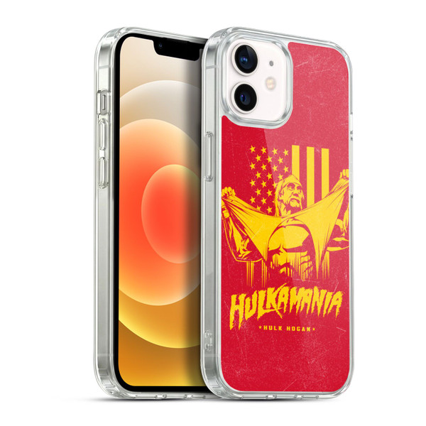 WWE Hulk Hogan Hulkmania Soft Gel Case for Apple iPhone 12 / iPhone 12 Pro & MagSafe