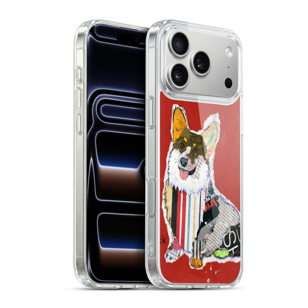 Michel Keck Dogs 2 Corgi Soft Gel Case for Apple iPhone 17 Pro Max