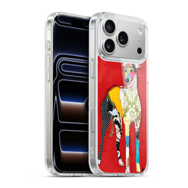 Michel Keck Dogs 2 Greyhound Soft Gel Case for Apple iPhone 17 Pro Max