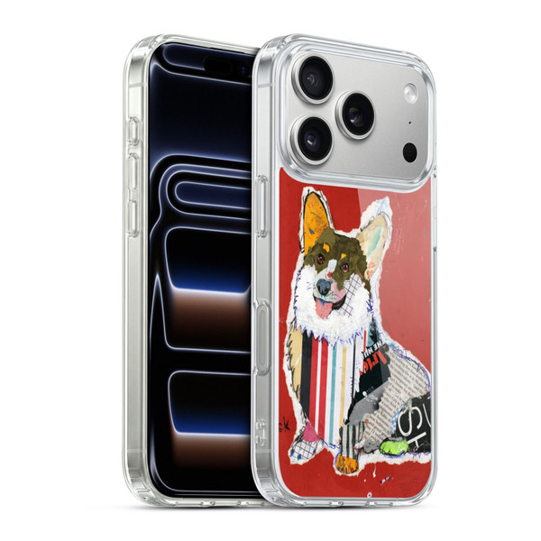 Michel Keck Dogs 2 Corgi Soft Gel Case for Apple iPhone 17 Pro