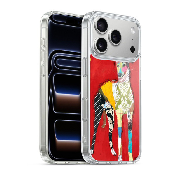 Michel Keck Dogs 2 Greyhound Soft Gel Case for Apple iPhone 17 Pro