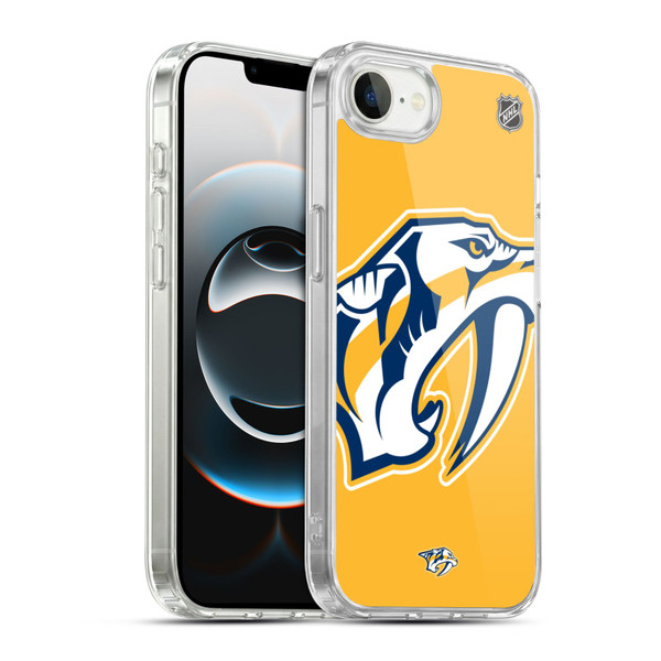NHL Nashville Predators Oversized Soft Gel Case for Apple iPhone 16e / Apple iPhone 17e & MagSafe