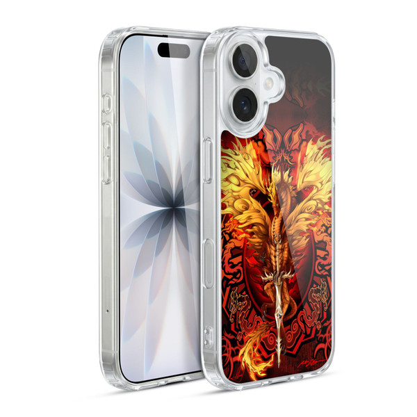 Ruth Thompson Dragons Flameblade Soft Gel Case for Apple iPhone 17