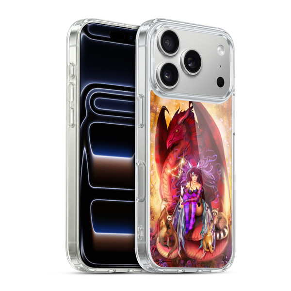 Ruth Thompson Dragons Capricorn Soft Gel Case for Apple iPhone 17 Pro