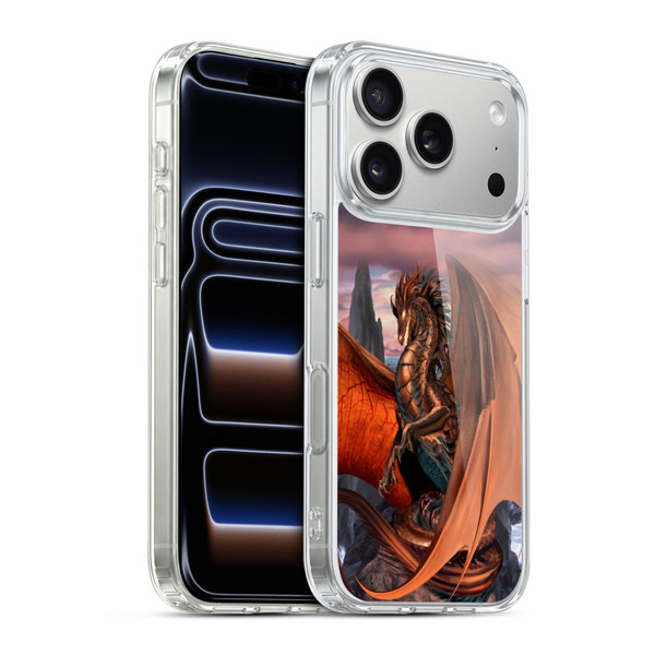 Ruth Thompson Dragons Coppervein Soft Gel Case for Apple iPhone 17 Pro